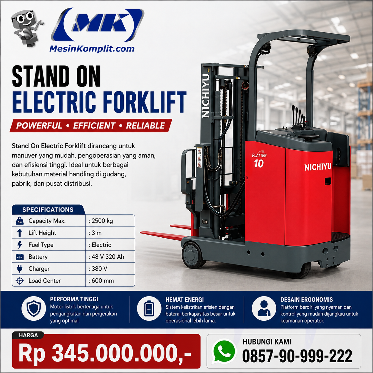 Stand On Stacker Ele...